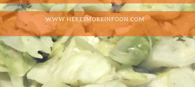 Recipe | Malay Style Cabbage in Coconut Milk Recipe | Malay Style Cabbage in Coconut Milk